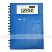 Small Size 8 Digits Notebook Calculator with PVC Front Cover (LC563C)